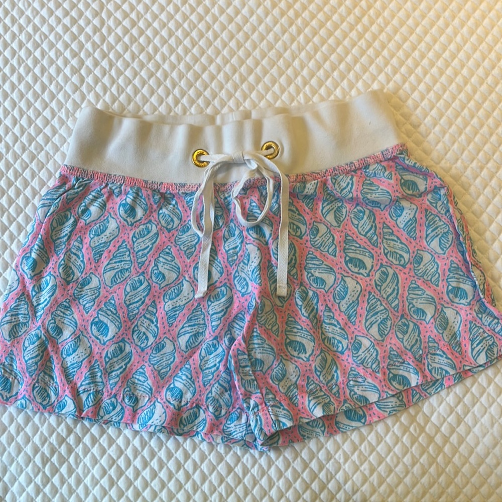 Lilly Pulitzer Linen Beach Shorts size XS